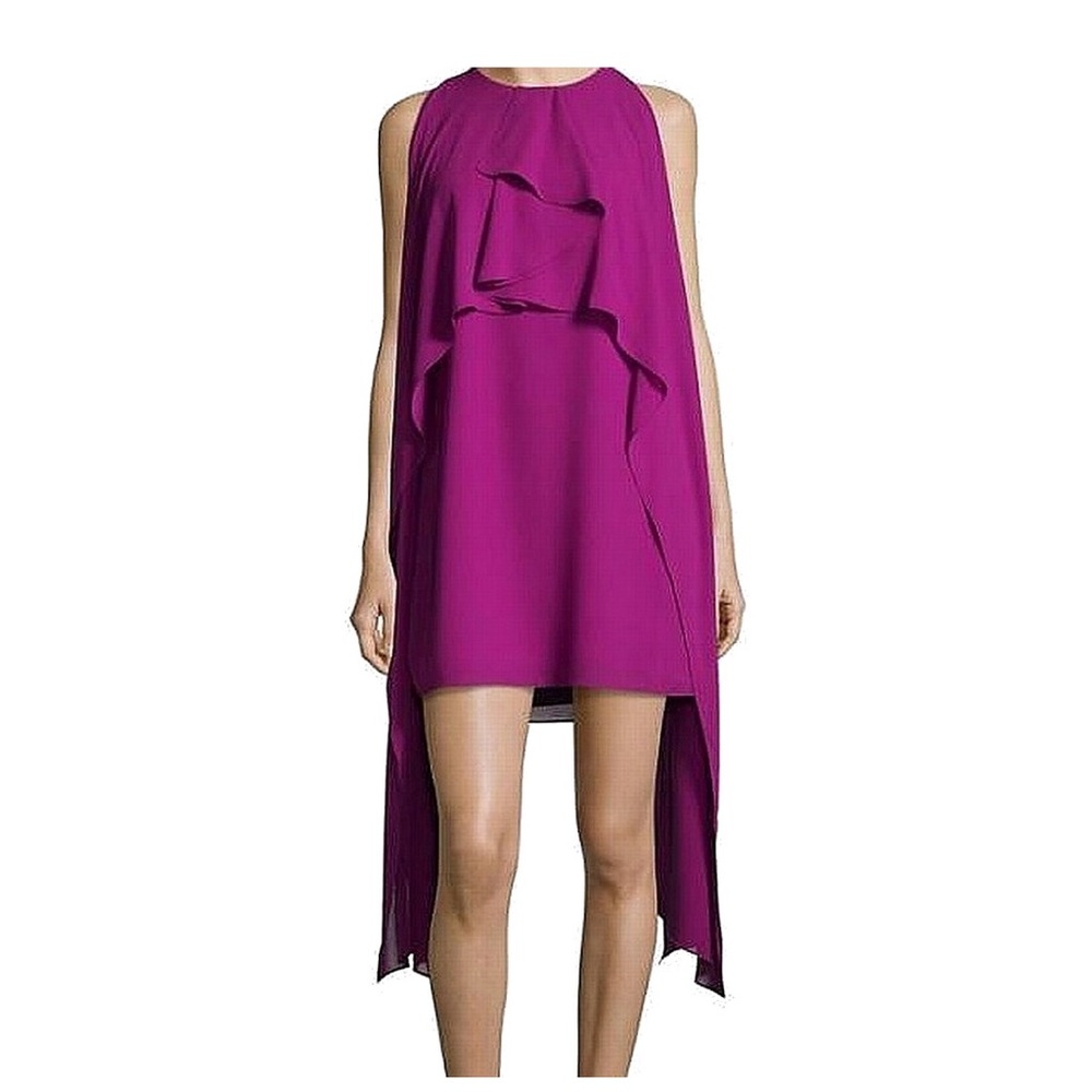 Belle Badgley Mischka Women's Tiered Sheath Dress